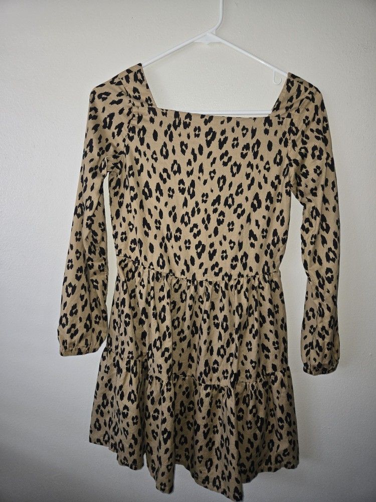 Carter's Kid Cheetah Print Dress Size 14/14A