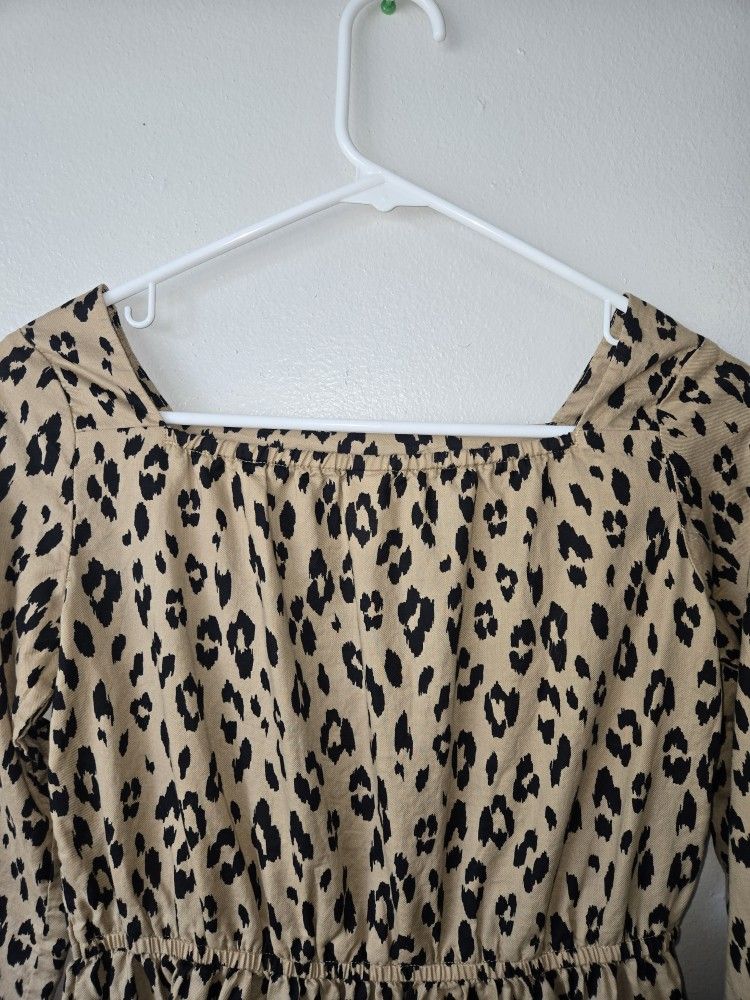 Carter's Kid Cheetah Print Dress Size 14/14A