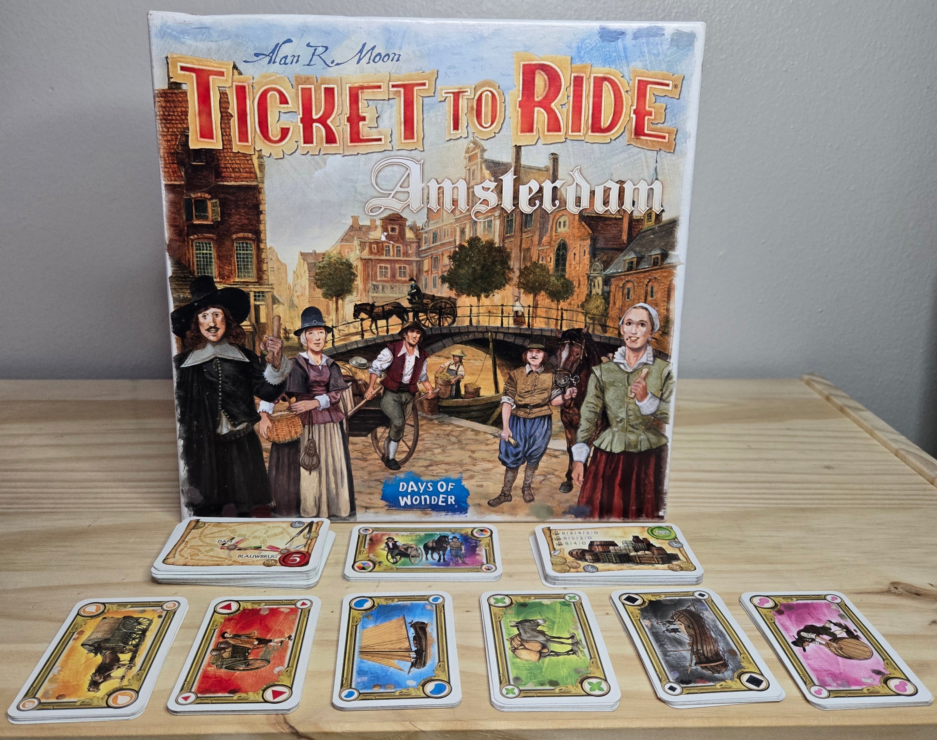 Ticket to Ride - Amsterdam: Replacement Game Pieces