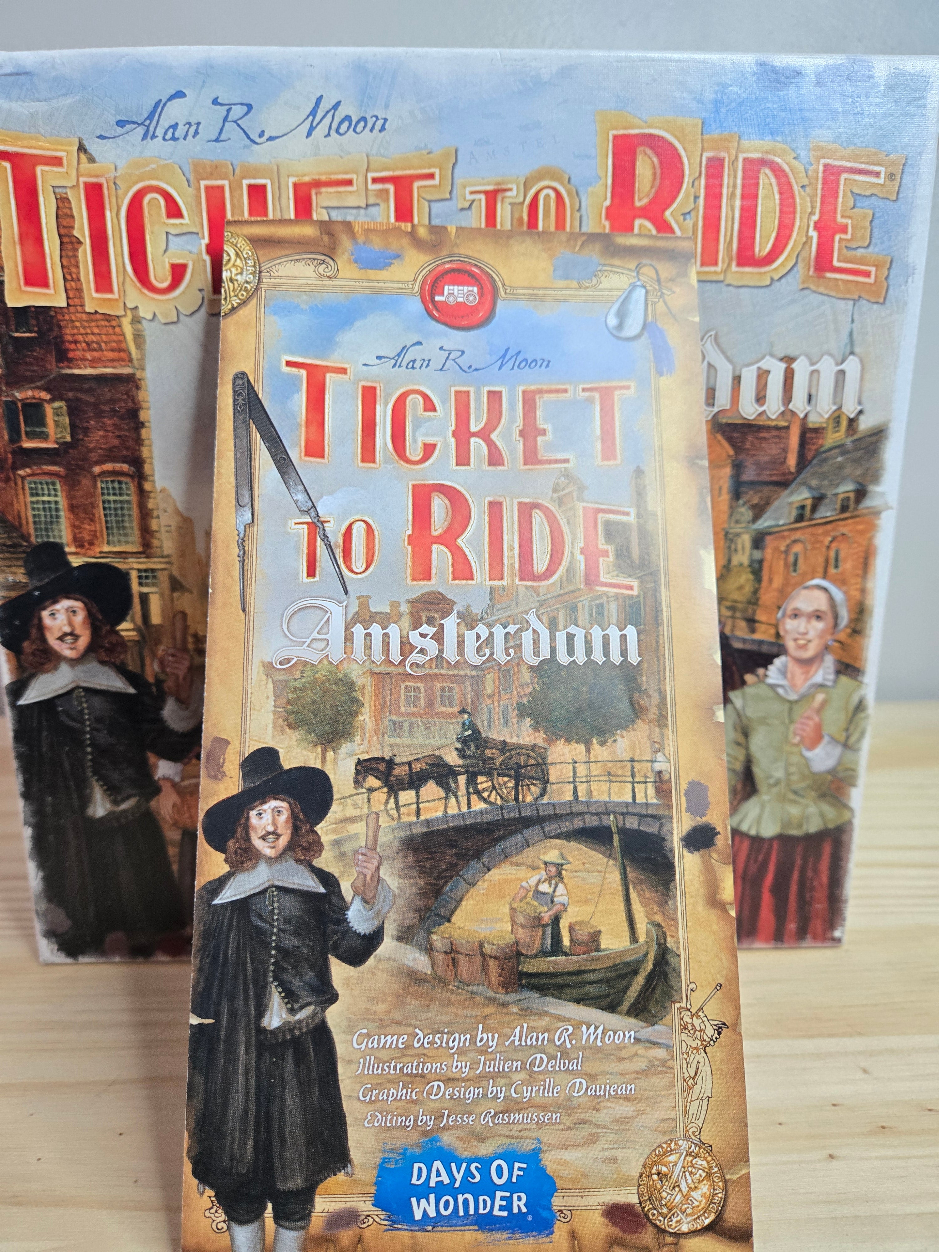 Ticket to Ride - Amsterdam: Replacement Game Pieces