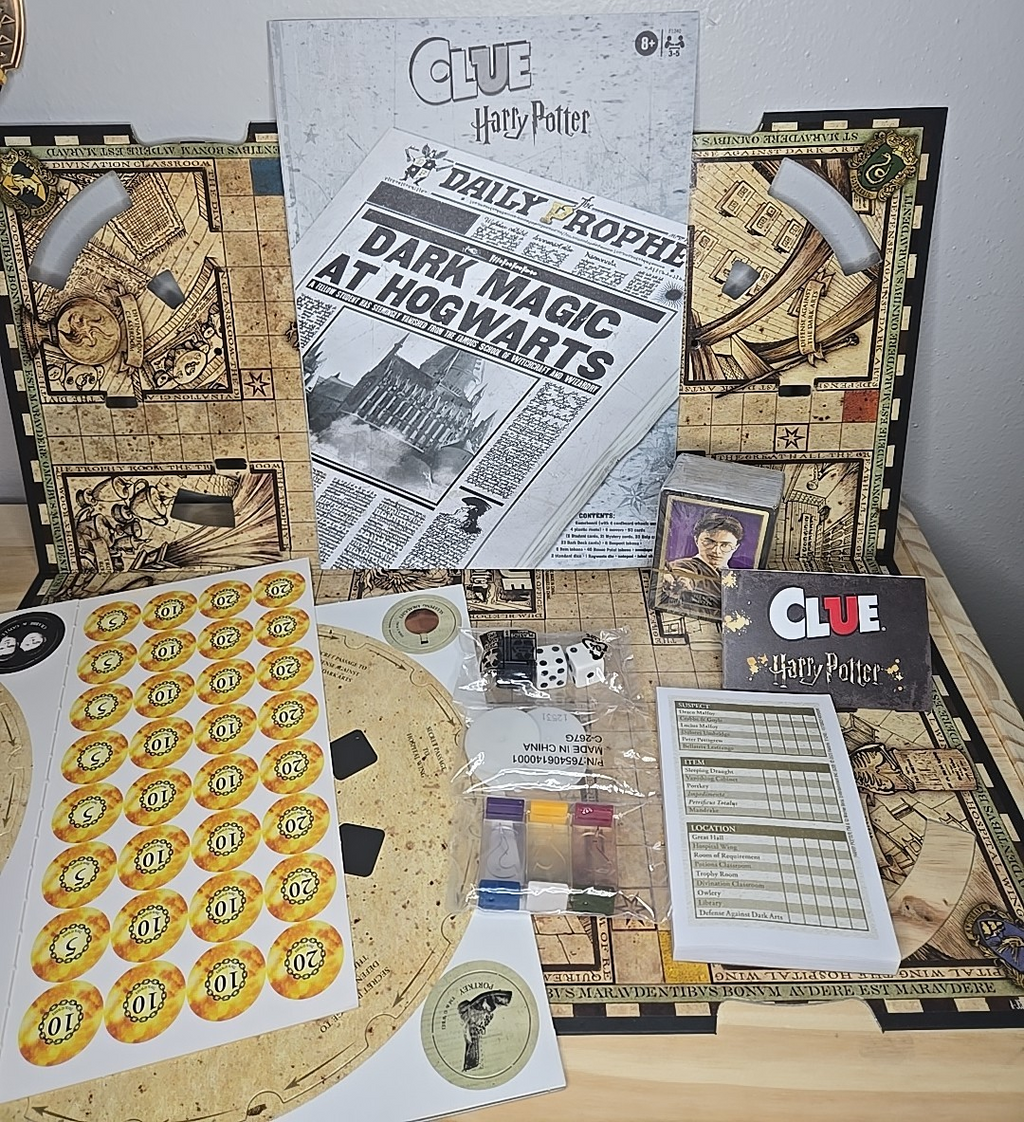 Clue - Harry Potter: Replacement Game Pieces