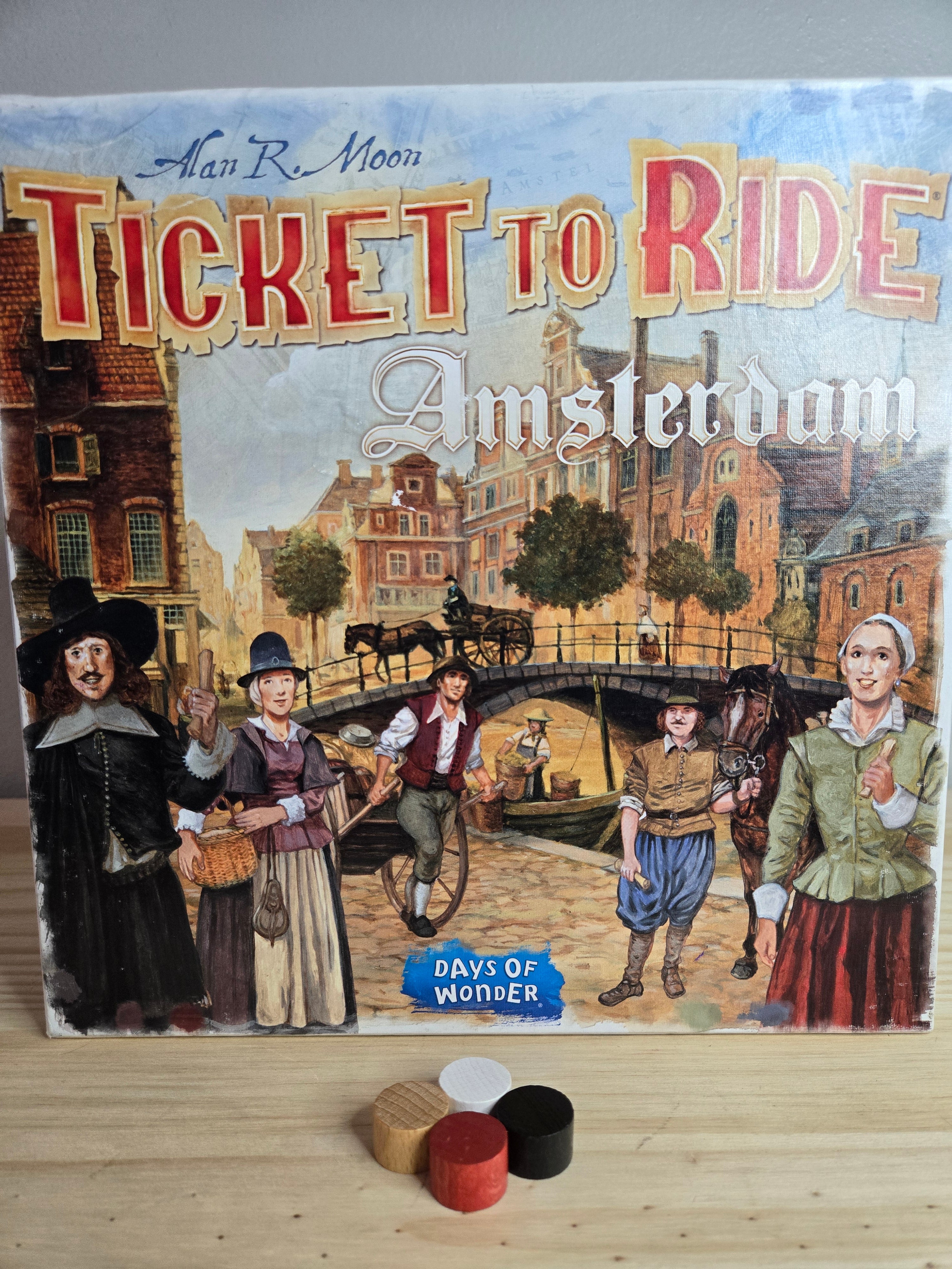 Ticket to Ride - Amsterdam: Replacement Game Pieces