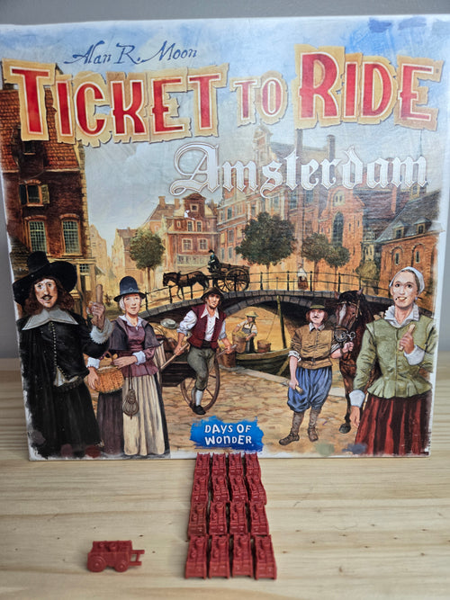 Ticket to Ride - Amsterdam: Replacement Game Pieces