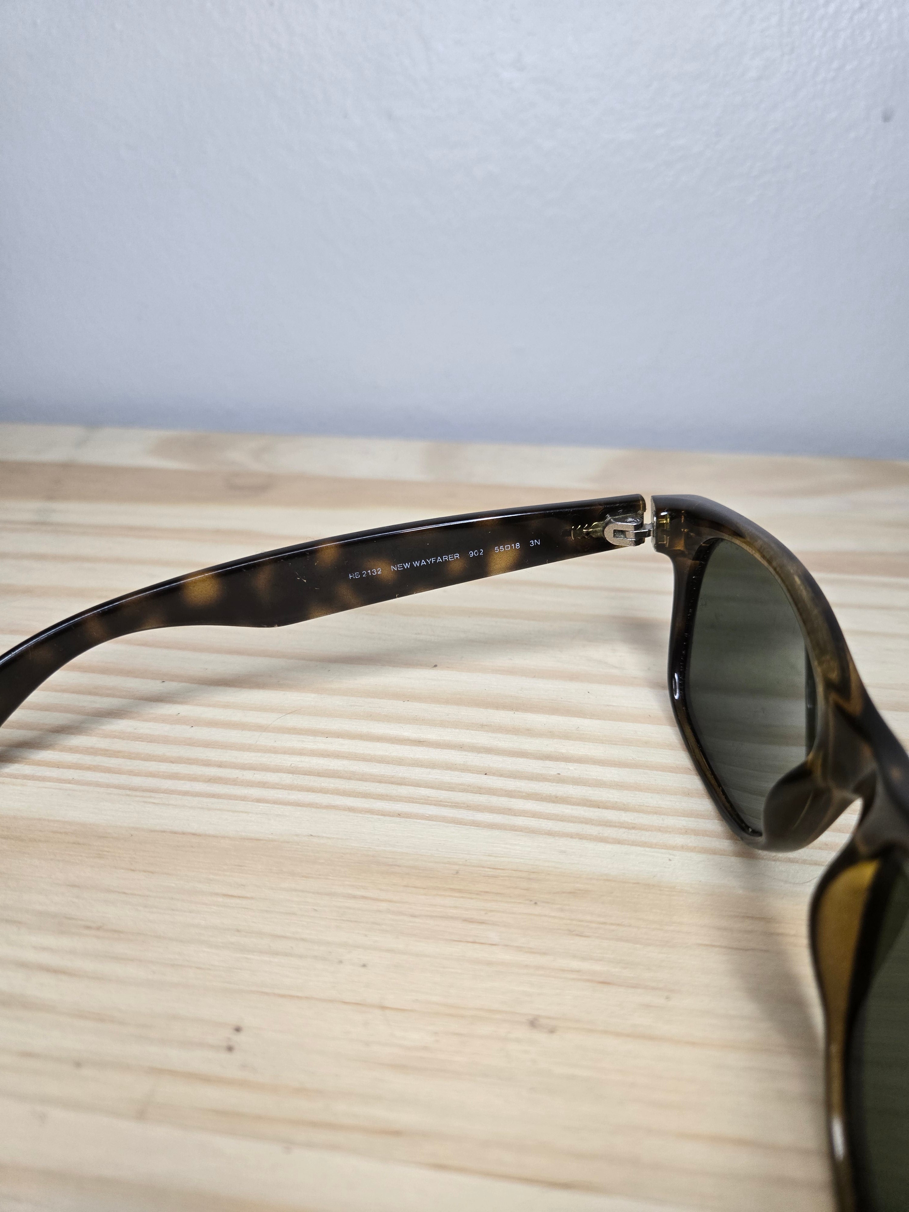 Ray Ban New Wayfarer Classic Matte Havana Sunglasses
