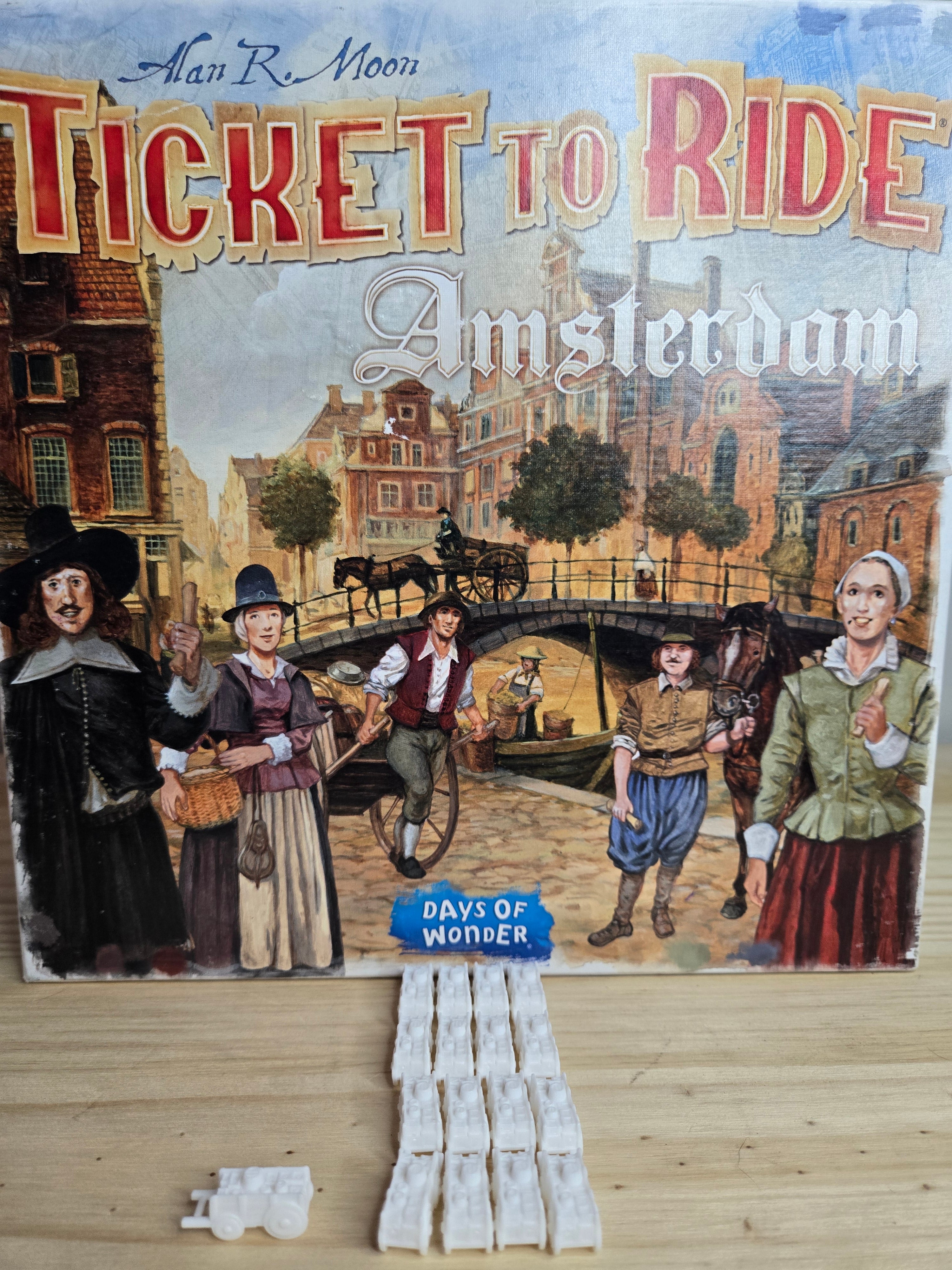 Ticket to Ride - Amsterdam: Replacement Game Pieces